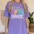 Hello Fifth Grade Teacher Student 5th Grade Back To School Women's Comfort Colors T-Shirt Violet Hello Fifth Grade Teacher Student 5th Grade Back To School Women's Comfort Colors T-Shirt Violet