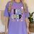 Hello First Grade Teacher Coquette Pencil Bow Back To School Women's Comfort Colors T-Shirt Violet