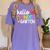 Hello Kindergarten Team Kinder Back To School Teacher Kids Women's Comfort Colors T-Shirt Violet Hello Kindergarten Team Kinder Back To School Teacher Kids Women's Comfort Colors T-Shirt Violet