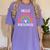 Hello Preschool Teacher Student Girls Rainbow Back To School Women's Comfort Colors T-Shirt Violet Hello Preschool Teacher Student Girls Rainbow Back To School Women's Comfort Colors T-Shirt Violet