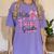 Hello Third Grade First Day Of School Coquette Teacher Girl Women's Comfort Colors T-Shirt Violet Hello Third Grade First Day Of School Coquette Teacher Girl Women's Comfort Colors T-Shirt Violet