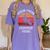 Hocus Pocus Everybody Focus Witch Halloween Teacher Women Women's Comfort Colors T-Shirt Violet