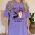 Hocus Pocus I Need Coffee To Focus Halloween Teacher Women's Comfort Colors T-Shirt Violet