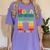 Hola Estudiantes Spanish Teacher Back To School 2025 Women's Comfort Colors T-Shirt Violet Hola Estudiantes Spanish Teacher Back To School 2025 Women's Comfort Colors T-Shirt Violet
