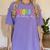 Hooray It's Library Day Teacher Reader Books Back To School Women's Comfort Colors T-Shirt Violet