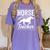 Horse Riding Teacher Rider Lover Equestrian Men Women Kids Women's Comfort Colors T-Shirt Violet Horse Riding Teacher Rider Lover Equestrian Men Women Kids Women's Comfort Colors T-Shirt Violet