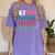 Humor Meme 67 Days Of School Coffee Lover Educator Teacher Women's Comfort Colors T-Shirt Violet Humor Meme 67 Days Of School Coffee Lover Educator Teacher Women's Comfort Colors T-Shirt Violet