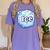 Ice Halloween Pun Costume Easy Lazy Team Group Teacher Women's Comfort Colors T-Shirt Violet