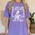 Ill Just Wait Until Its Quiet Teacher Lazy Halloween Costume Women's Comfort Colors T-Shirt Violet Ill Just Wait Until Its Quiet Teacher Lazy Halloween Costume Women's Comfort Colors T-Shirt Violet