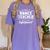 I'm A Dance Teacher What's Your Superpower Women's Comfort Colors T-Shirt Violet I'm A Dance Teacher What's Your Superpower Women's Comfort Colors T-Shirt Violet