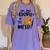 I'm Just Here To Get Messy Art Teacher Artist Painting Women's Comfort Colors T-Shirt Violet