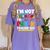 I'm Not Short I'm Pre-K Teacher Size Back To School Teacher Women's Comfort Colors T-Shirt Violet I'm Not Short I'm Pre-K Teacher Size Back To School Teacher Women's Comfort Colors T-Shirt Violet