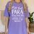 I'm That Paraprofessional They Told You About Retro Teacher Women's Comfort Colors T-Shirt Violet I'm That Paraprofessional They Told You About Retro Teacher Women's Comfort Colors T-Shirt Violet