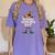 I'm The Science Teacher Elf Family Matching Group Christmas Women's Comfort Colors T-Shirt Violet