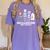 Inclusion Isn't Scary SLP Halloween Costume Sped Teacher Women's Comfort Colors T-Shirt Violet