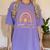 Infant Teacher Leopard Boho Rainbow Appreciation Women's Comfort Colors T-Shirt Violet Infant Teacher Leopard Boho Rainbow Appreciation Women's Comfort Colors T-Shirt Violet