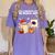 It's A Bootiful Day To Make Art Groovy Art Teacher Halloween Women's Comfort Colors T-Shirt Violet It's A Bootiful Day To Make Art Groovy Art Teacher Halloween Women's Comfort Colors T-Shirt Violet