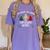 It's Never Too Early For Christmas Music Teacher Women's Comfort Colors T-Shirt Violet