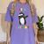 It's Fri-Yay Dabbing Penguin Friday Weekend Teacher Student Women's Comfort Colors T-Shirt Violet It's Fri-Yay Dabbing Penguin Friday Weekend Teacher Student Women's Comfort Colors T-Shirt Violet