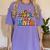Its A Good Day To Do Math Retro Math Teacher Student Women's Comfort Colors T-Shirt Violet