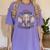 Just a Teacher Who Loves Elephants Elephant Lover Educator Women's Comfort Colors T-Shirt Violet