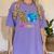K Is For Kindergarten Teacher Tie Dye Back To School Kinder For Men Women Girls Kids Women's Comfort Colors T-Shirt Violet