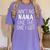 Kids Ain't No Nana Like The One I Got Women's Comfort Colors T-Shirt Violet