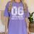 Kids Hello Sixth Back To School 6th Grade Dream Team Teacher Women's Comfort Colors T-Shirt Violet