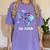 Be Kind Rainbow Fish Teacher Life Teaching Back To School Women's Comfort Colors T-Shirt Violet Be Kind Rainbow Fish Teacher Life Teaching Back To School Women's Comfort Colors T-Shirt Violet