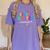 Kindergarten Crew Back To School Kindergarten Teacher Kids Women's Comfort Colors T-Shirt Violet