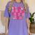 In My Kindergarten Era Girl Back To School Kinder Teacher Women's Comfort Colors T-Shirt Violet In My Kindergarten Era Girl Back To School Kinder Teacher Women's Comfort Colors T-Shirt Violet