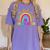 Kindergarten Rainbow Girls Boys Teacher First Day Of School Women's Comfort Colors T-Shirt Violet Kindergarten Rainbow Girls Boys Teacher First Day Of School Women's Comfort Colors T-Shirt Violet