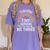 Kindergarten Teacher Tiny Humans Pre-School Teacher Women's Comfort Colors T-Shirt Violet Kindergarten Teacher Tiny Humans Pre-School Teacher Women's Comfort Colors T-Shirt Violet