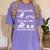 Let's Eat Kids Fun Dinosaurs Grammar Teacher Women's Comfort Colors T-Shirt Violet Let's Eat Kids Fun Dinosaurs Grammar Teacher Women's Comfort Colors T-Shirt Violet