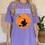 Let's Eat Kids Punctuation Saves Live Witch Grammar Teacher Women's Comfort Colors T-Shirt Violet