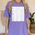 Lined Paper Notebook Halloween Costume For Students Teachers For Men Women Kids Women's Comfort Colors T-Shirt Violet