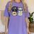 Llama Shirt English Teacher School Student ESL Joke Women's Comfort Colors T-Shirt Violet