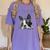 Love Is Boston Terrier Bostie Women's Comfort Colors T-Shirt Violet