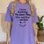 I Love Explaining The Same Thing Teacher Lie Party Women's Comfort Colors T-Shirt Violet