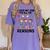 Love Job For Little Reasons Daycare Teacher Graphic Women's Comfort Colors T-Shirt Violet Love Job For Little Reasons Daycare Teacher Graphic Women's Comfort Colors T-Shirt Violet
