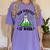 Mad Scientist Science Teacher Halloween Costume Teen Girls Women's Comfort Colors T-Shirt Violet Mad Scientist Science Teacher Halloween Costume Teen Girls Women's Comfort Colors T-Shirt Violet