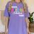 Maestra Fabulosa Bilingual Spanish Espanol Teacher School Women's Comfort Colors T-Shirt Violet