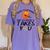 Make Mark Paintbrush International Dot Day Art Teacher Women's Comfort Colors T-Shirt Violet Make Mark Paintbrush International Dot Day Art Teacher Women's Comfort Colors T-Shirt Violet