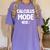 Math Calculus Mode On Teacher T-Shirt Women's Comfort Colors T-Shirt Violet