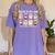 Math Is My Jam And I'm Here To Spread It Math Teacher Women's Comfort Colors T-Shirt Violet Math Is My Jam And I'm Here To Spread It Math Teacher Women's Comfort Colors T-Shirt Violet