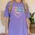 Do The Math Multiply Love Add Hope Math Teacher Tie Dye Women's Comfort Colors T-Shirt Violet