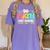 Do Math Not Magic Show Your Work Math Teacher Women's Comfort Colors T-Shirt Violet Do Math Not Magic Show Your Work Math Teacher Women's Comfort Colors T-Shirt Violet