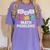 Math Problems Symbols Teacher Back To School Girl Boy Women's Comfort Colors T-Shirt Violet Math Problems Symbols Teacher Back To School Girl Boy Women's Comfort Colors T-Shirt Violet