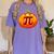 Math Teacher Halloween Costume Pumpkin Pi Pun Pie Men Women's Comfort Colors T-Shirt Violet Math Teacher Halloween Costume Pumpkin Pi Pun Pie Men Women's Comfort Colors T-Shirt Violet