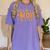 Math Teacher Halloween Mathematician Math Lover Boo Women's Comfort Colors T-Shirt Violet